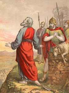 Balaam bénissant le peuple - English School