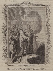 La prophétie de Balaam (gravure)