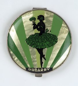 Poudrier Ballerine, fabriqué par Dubarry, 1920-30 - English School