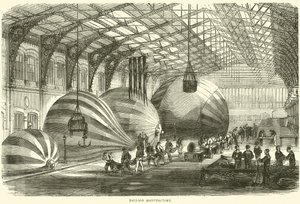 Manufacture de ballons, octobre 1870 - English School