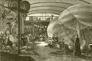 Usine de ballons à Paris