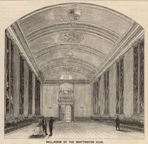 Salle de bal du Whittington Club, Londres