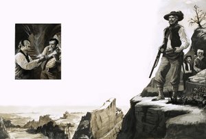 Bandits des collines italiennes incluant (en médaillon) un membre de la Camorra - English School