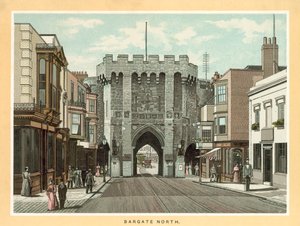Bargate North (lithographie couleur) - English School