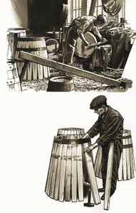 Barils de chêne