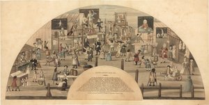 Foire de Bartholomew, 1721 - English School