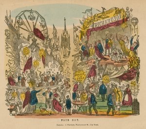 Foire de Bartholomew, Londres - English School