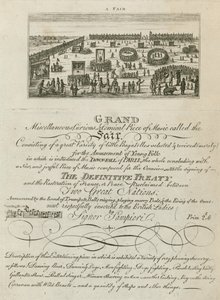 Foire de Bartholomew, Londres : Annonce d