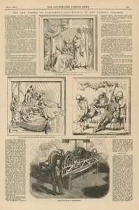 Bas-reliefs dans la Chambre des Princes - English School