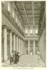 Basilique à Pompéi (restaurée) - English School