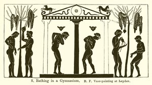 Baignade dans un gymnase - English School