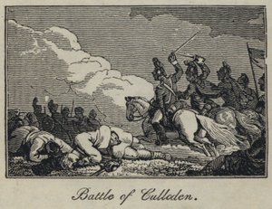 Bataille de Culloden (gravure) - English School