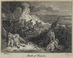 Bataille de Waterloo (gravure) - English School