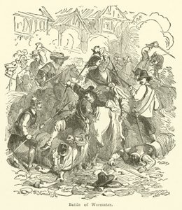 Bataille de Worcester (gravure)