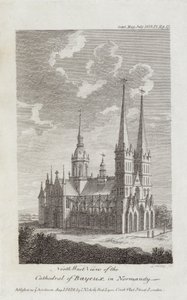 Cathédrale de Bayeux, Normandie, 1819 - English School