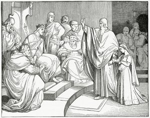 Béatrice conduite à la Diète pour ses fiançailles, 1882 - English School