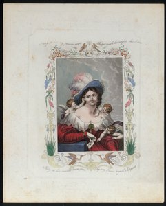 Belle femme entourée de fées - English School