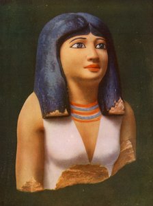 Beauté destinée aux ténèbres éternelles de la tombe égyptienne