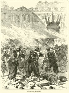 Derrière la barricade, avril 1871 - English School