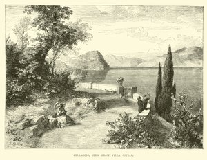 Bellaggio, vu de la Villa Giulia - English School