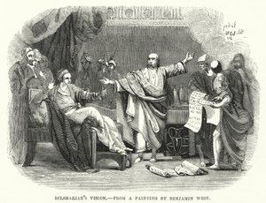 La vision de Belshazzar, d