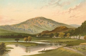 Ben Ledi depuis le pont de Callander - English School