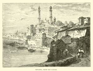 Bénarès, depuis le Gange - English School