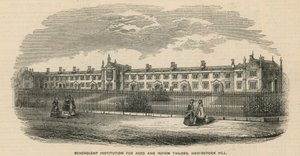 Institution bienveillante pour les tailleurs âgés et infirmes sur Haverstock Hill - English School