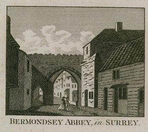 Abbaye de Bermondsey dans le Surrey - English School