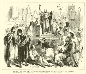 Bernard de Clairvaux prêchant la deuxième croisade