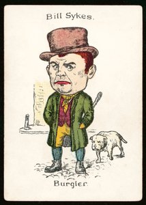 Bill Sykes, bourgmestre (lithographie couleur) - English School