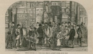 Foire aux oiseaux, Great St Andrews Street, Seven Dials, Londres - English School