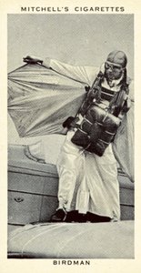 Homme-oiseau (lithographie) - English School