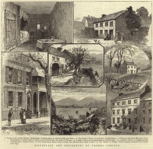 Lieu de naissance et résidences de Thomas Carlyle - English School