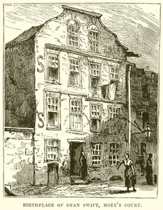 Lieu de naissance de Dean Swift, Hoeys Court - English School