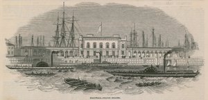 Vapeur de la Tamise à Blackwall - English School