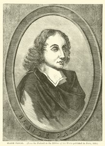 Blaise Pascal (gravure) - English School