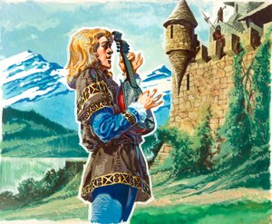 Blondel à la prison de Richard