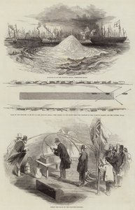 Explosion du banc de sable Whiting à Limehouse Reach - English School