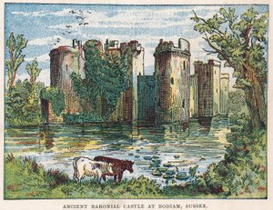 Château de Bodiam, Sussex - English School
