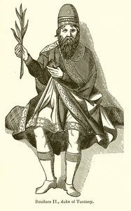 Boniface II, duc de Toscane - English School