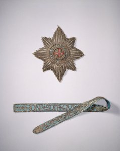 Étoile et Jarretière de Bonnie Prince Charlie, XVIIe siècle - English School