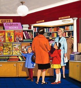 Vendeuse de Livres - English School