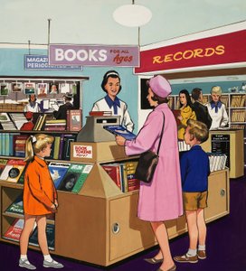 Vendeuse de librairie - English School