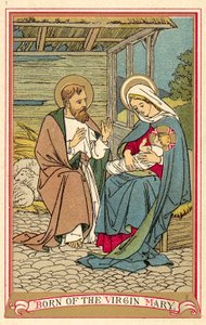 Né de la Vierge Marie - English School