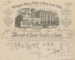 Acheté pour John Oakey & Sons - English School