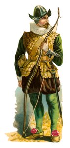Archer du temps de la reine Élisabeth I, 1559-1603