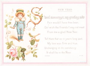 Garçon tenant une rose - English School