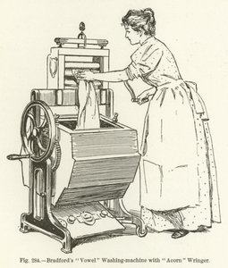 Machine à laver Vowel de Bradford avec essoreuse Acorn