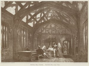 Bramhall Hall, Cheshire, La Salle à Manger - English School